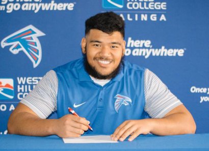West Hills College student named state's Community College Athletic Association's Scholar-Athlete West Hills College student Apefai "Junior" Taifane has been honored as California Community College Athletic Association's Male Scholar-Athlete of the Year.